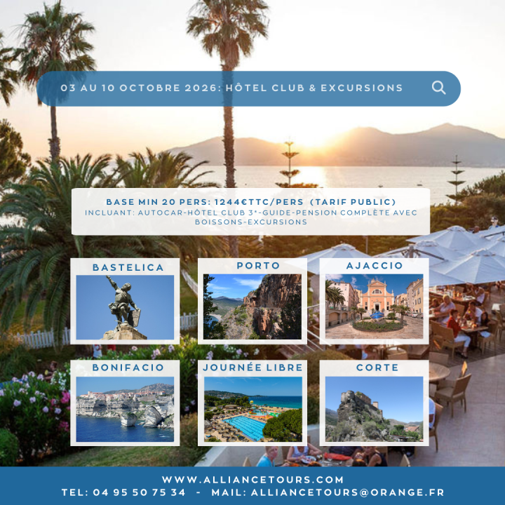 PUBLIC Séjour en corse 3 10 oct