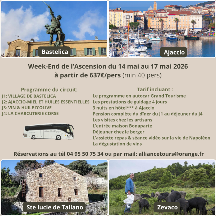 WEEK END ASCENSION DU 29 MAI AU 1 JUIN 2025